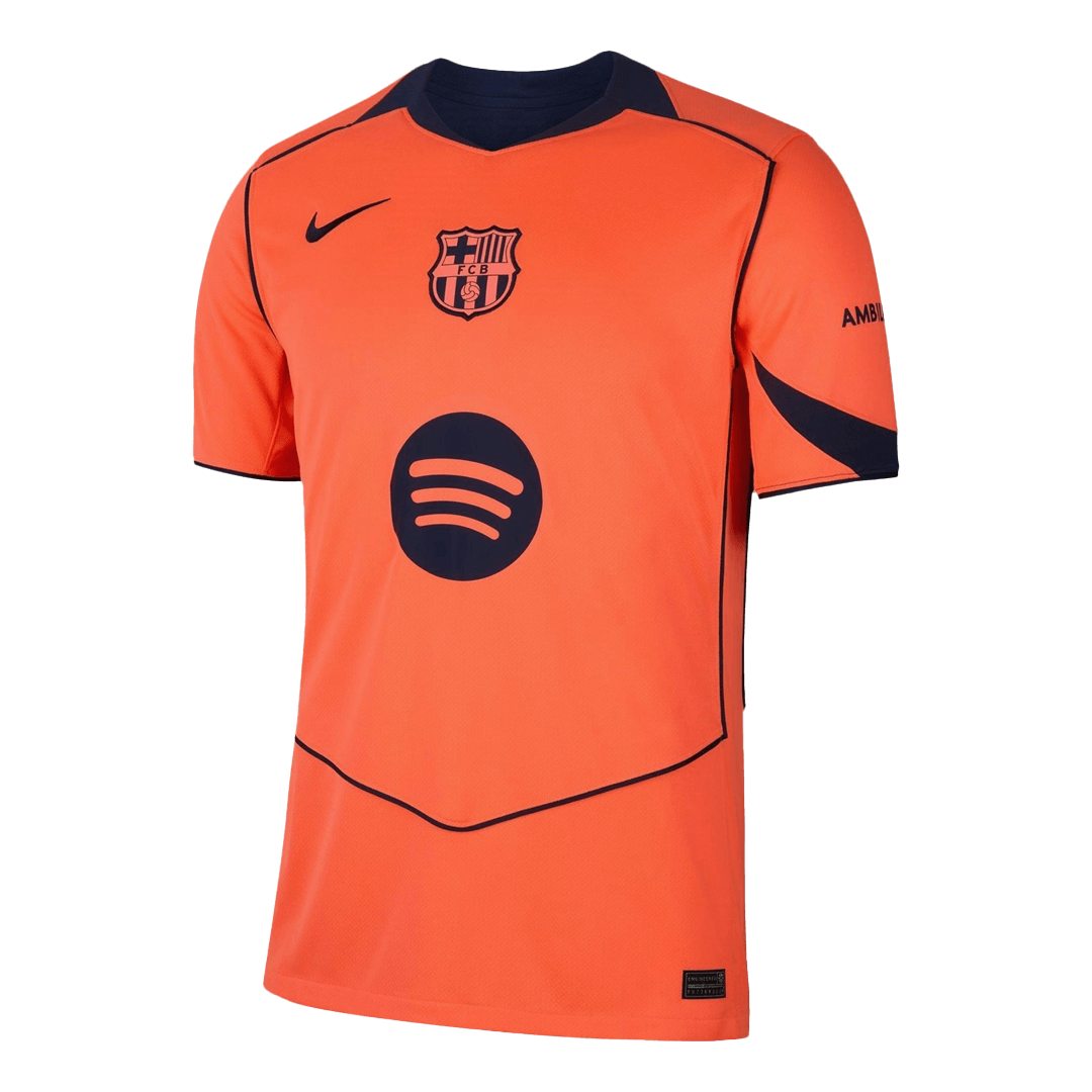 Barcelona Tröja 2025/26 Tredje Orange