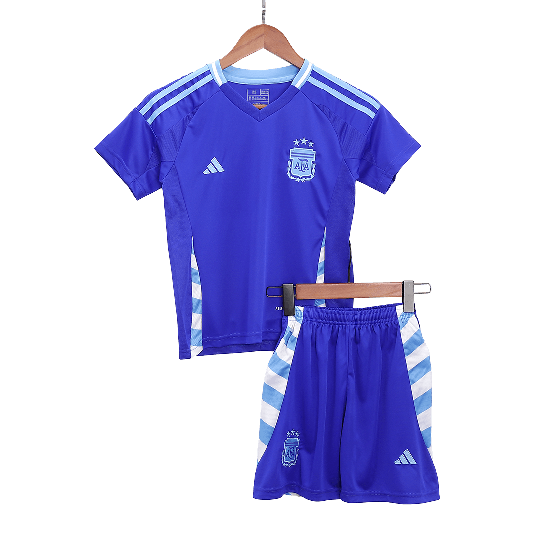 Argentina Borta Fotbollströja 2024
Fotbollssats Barn
