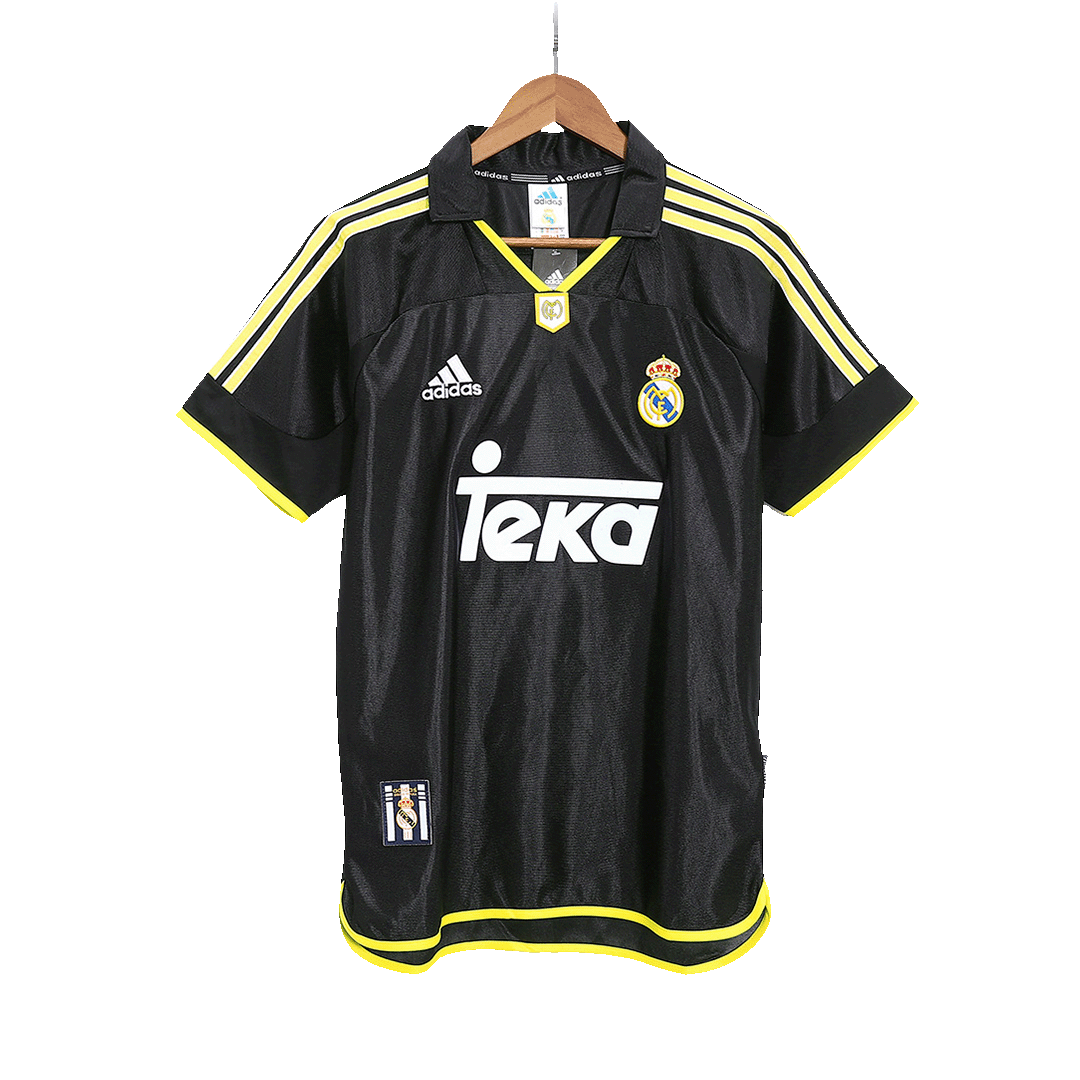 Retro Real Madrid Borta Fotbollströja 99/01