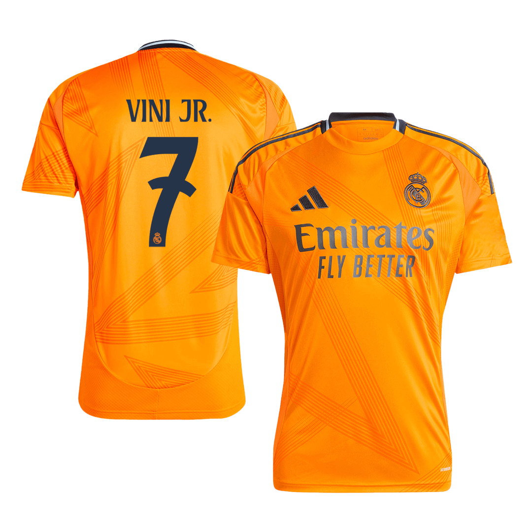 Real Madrid Borta Fotbollströja VINI JR. #7 2024/25