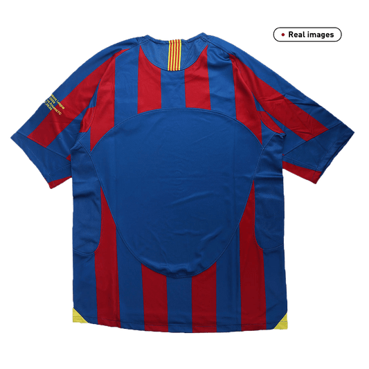 Retro Barcelona Hemma Fotbollströja 2005/06 - UCL-1