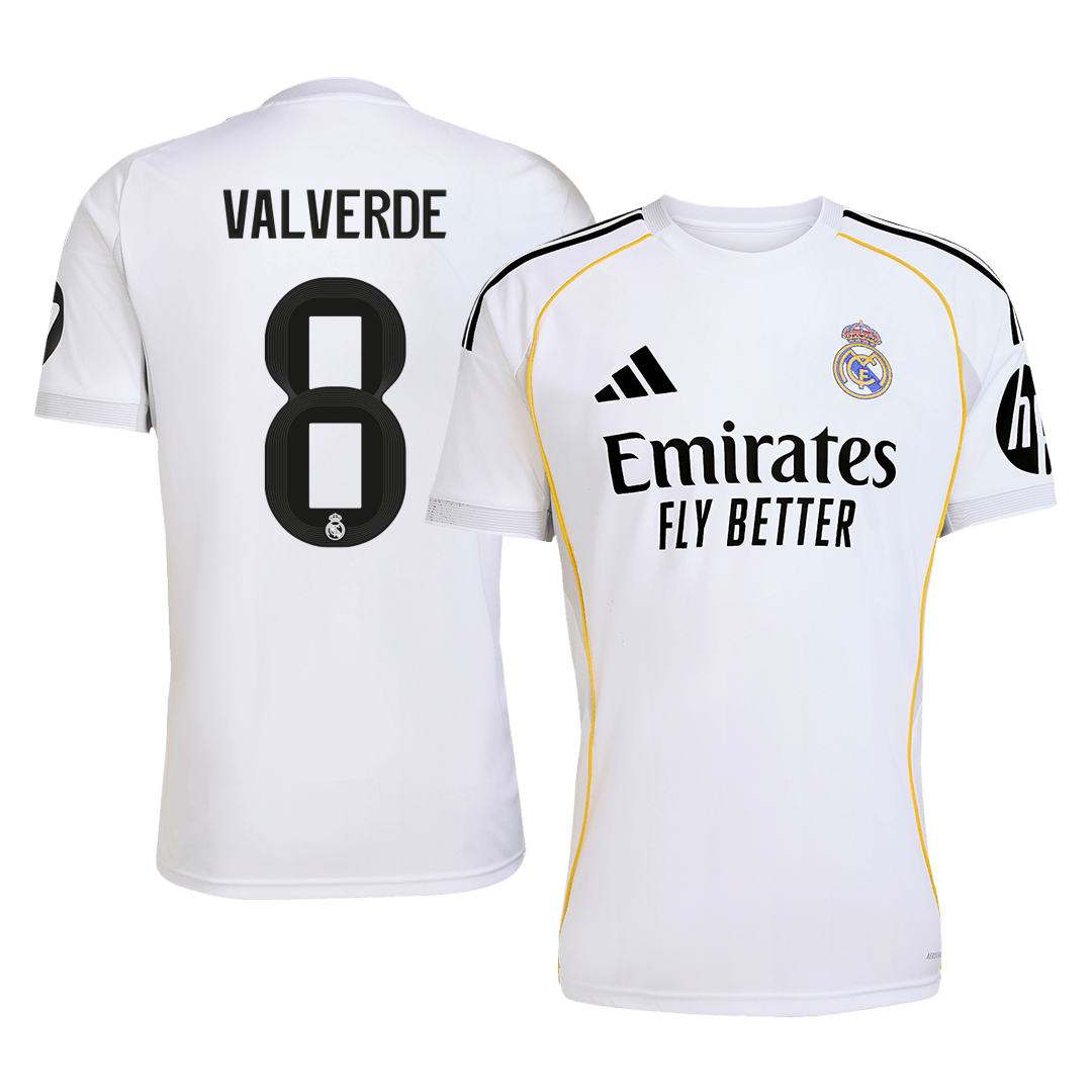 VALVERDE #8 Real Madrid Tröja 2025/26 Hemma