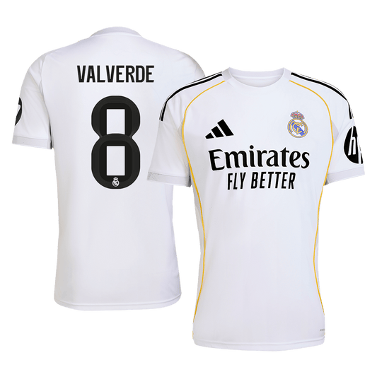 VALVERDE #8 Real Madrid Tröja 2025/26 Hemma-1