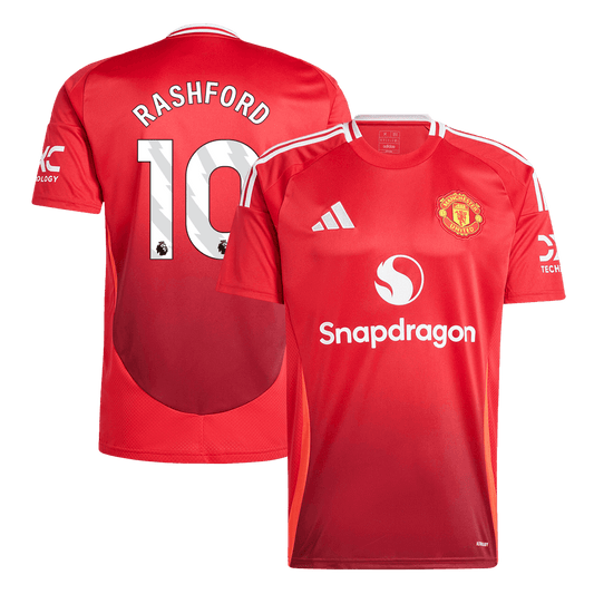 Manchester United Hemma Fotbollströja RASHFORD #10 2024/25 Premium-1