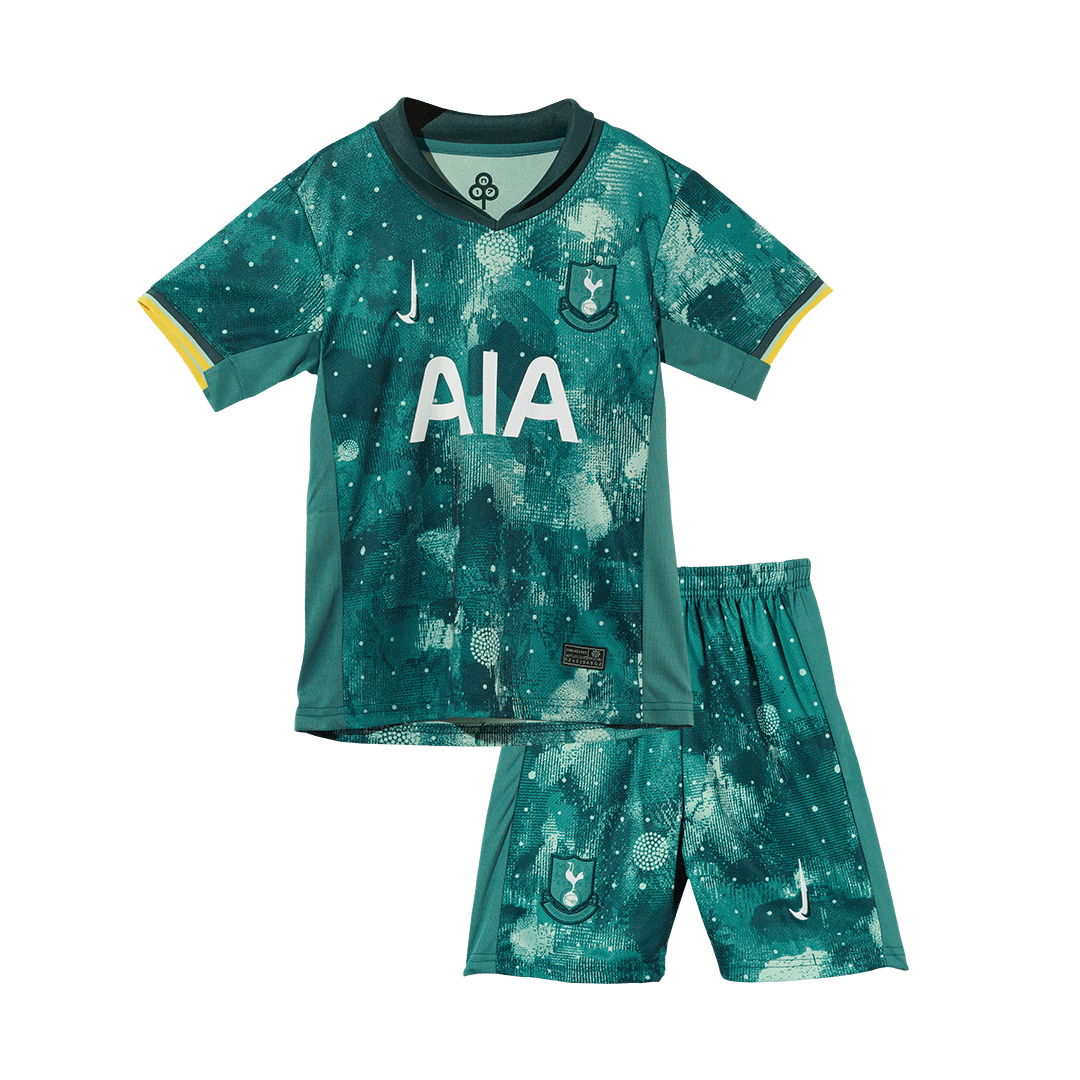 Tottenham Hotspur Tredjeställ Fotbollströja 2024/25 Fotbollssats Barn