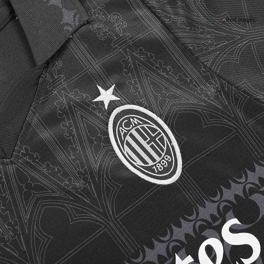 AC Milan Fjärde borta Fotbollströja 2023/24 Fotbollssats Barn