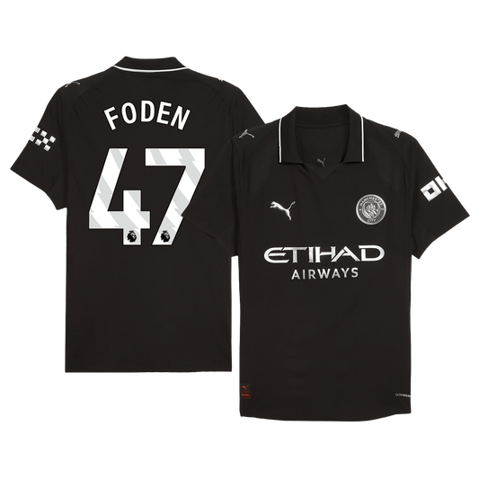 FODEN #47 Manchester City Tröja 2025/26 Borta Autentisk-1