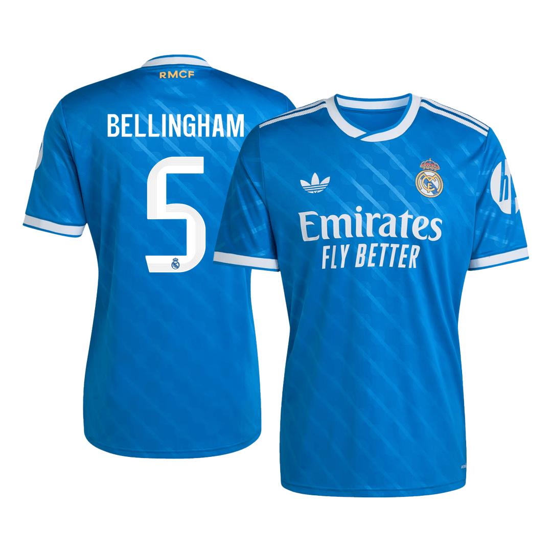 BELLINGHAM #5 Real Madrid Tröja 2025/26 Tredje