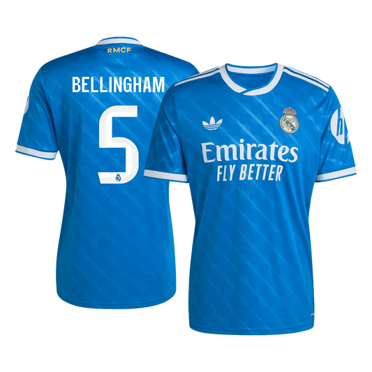 BELLINGHAM #5 Real Madrid Tröja 2025/26 Tredje-1