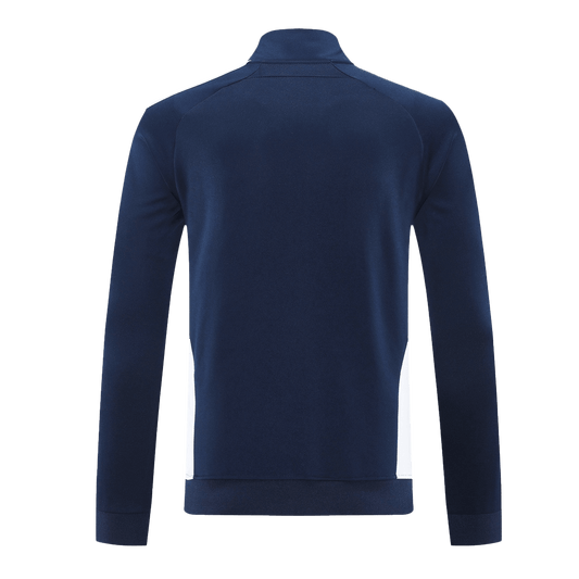 Real Madrid Träningsjacka 2025/26 Mörkblå-1