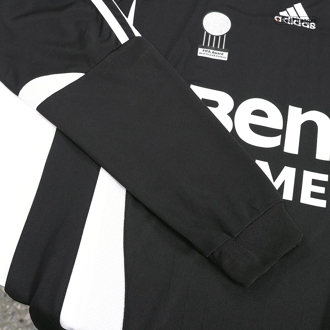 Retro Real Madrid Borta Fotbollströja RAUL #7 2006/07 långärmad