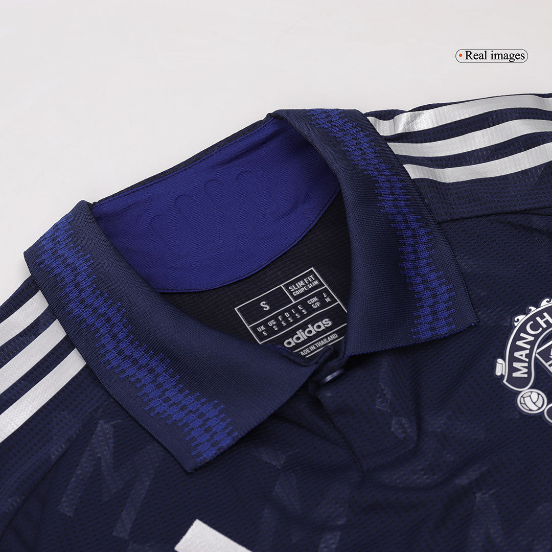 Manchester United Borta Fotbollströja B.FERNANDES #8 2024/25 Autentisk