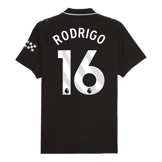 RODRIGO #16 Manchester City Tröja 2025/26 Borta Autentisk