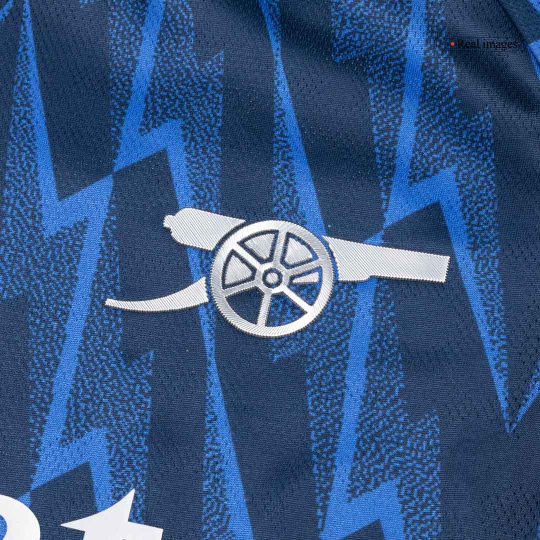 Arsenal Tröja ØDEGAARD #8 2025/26 Borta Autentisk Blå