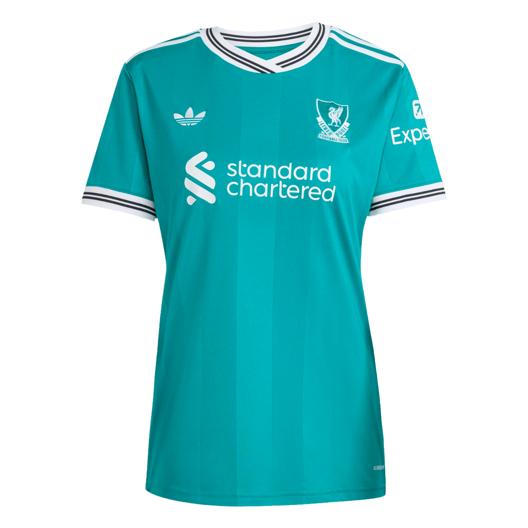 Liverpool Tröja 2025/26 Tredje Grön Dam