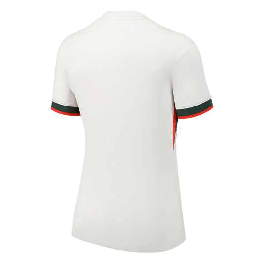 Chelsea Tröja 2025/26 Borta Vit Dam-1