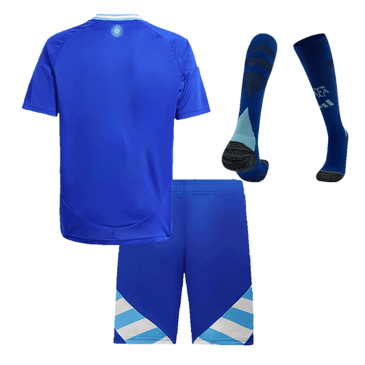 Argentina Borta Fotbollströja 2024 
Fotbollssats Barn-1