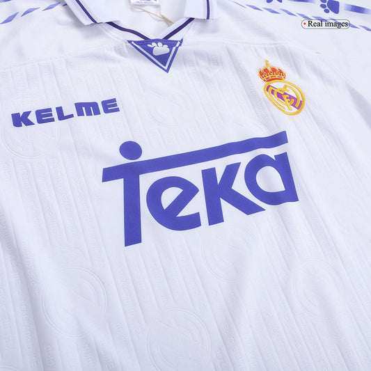 Retro Real Madrid Hemma Fotbollströja 1996/97-1