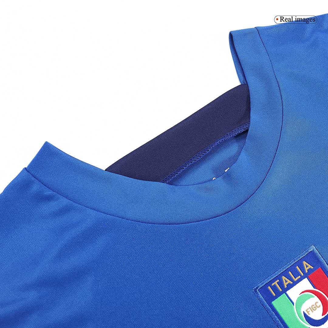 Italien Hemma Fotbollströjor 2006 Retro