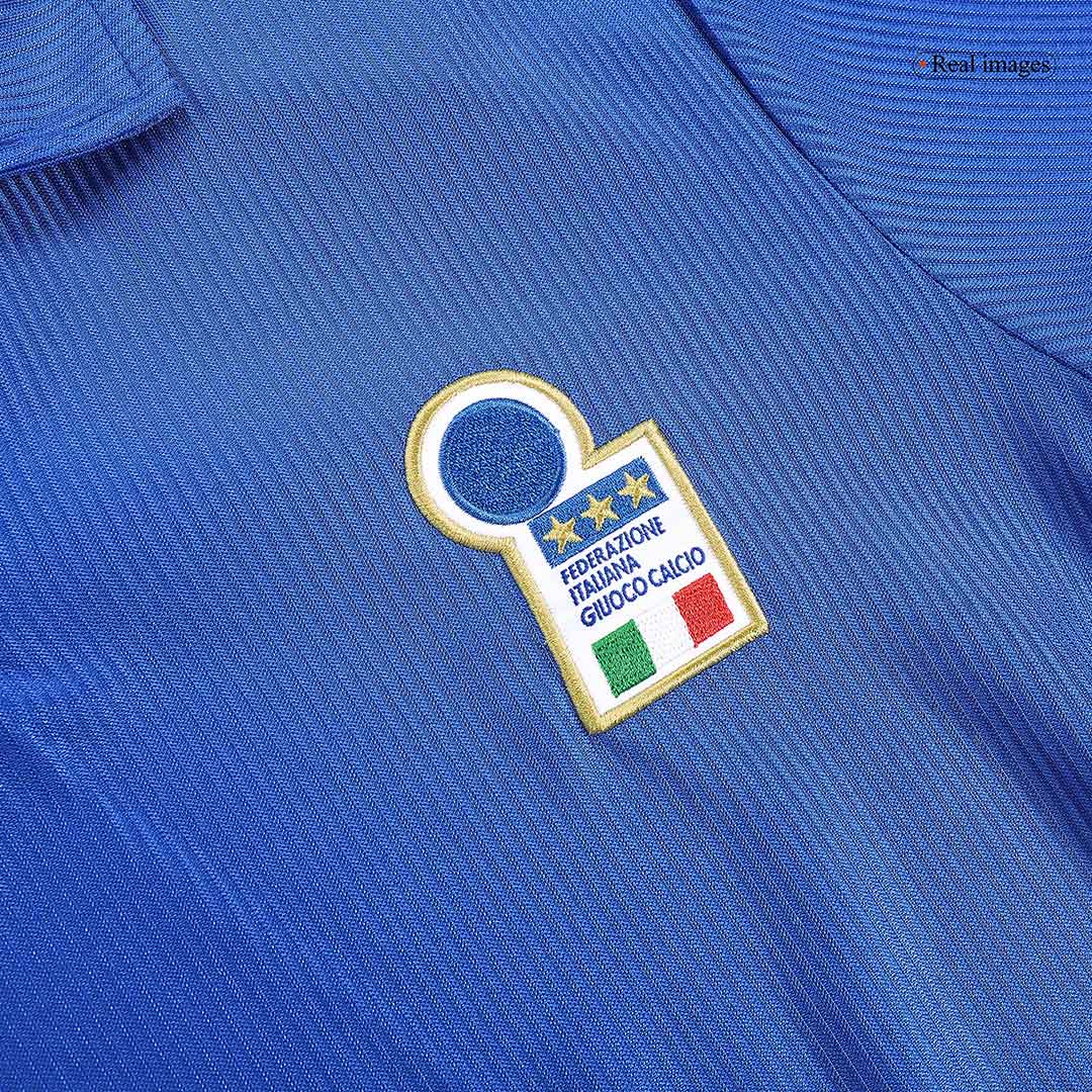 Italien Hemma Fotbollströjor 1998 Retro