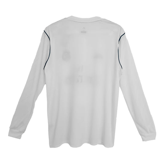 Retro Real Madrid Hemma Fotbollströja 2017/18 långärmad-1