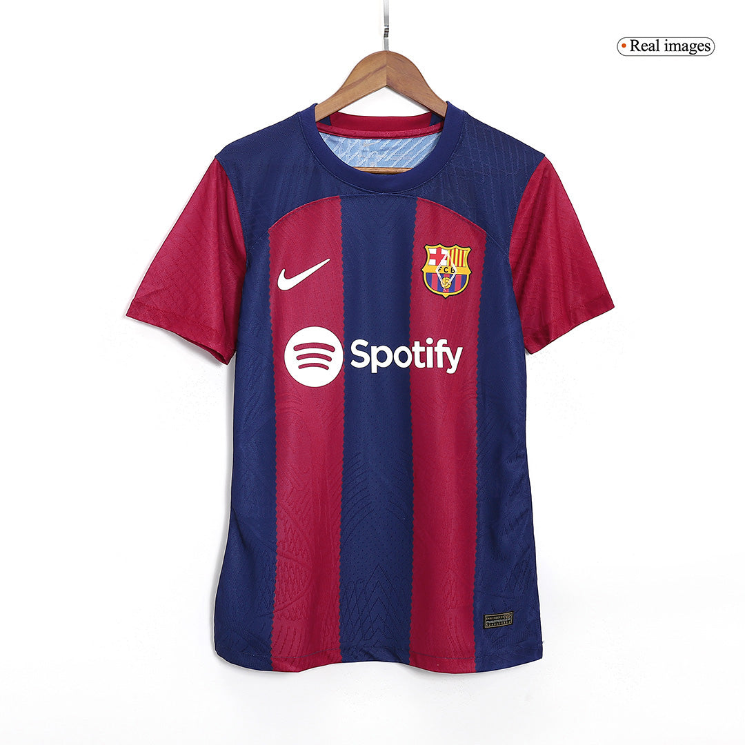 Barcelona Hemma Fotbollströja 2023/24 Autentisk