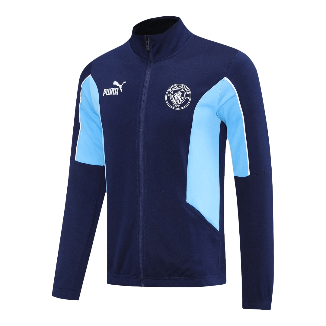 Manchester City Träningsset (Jacka+Byxor) 2025/26 Mörkblå