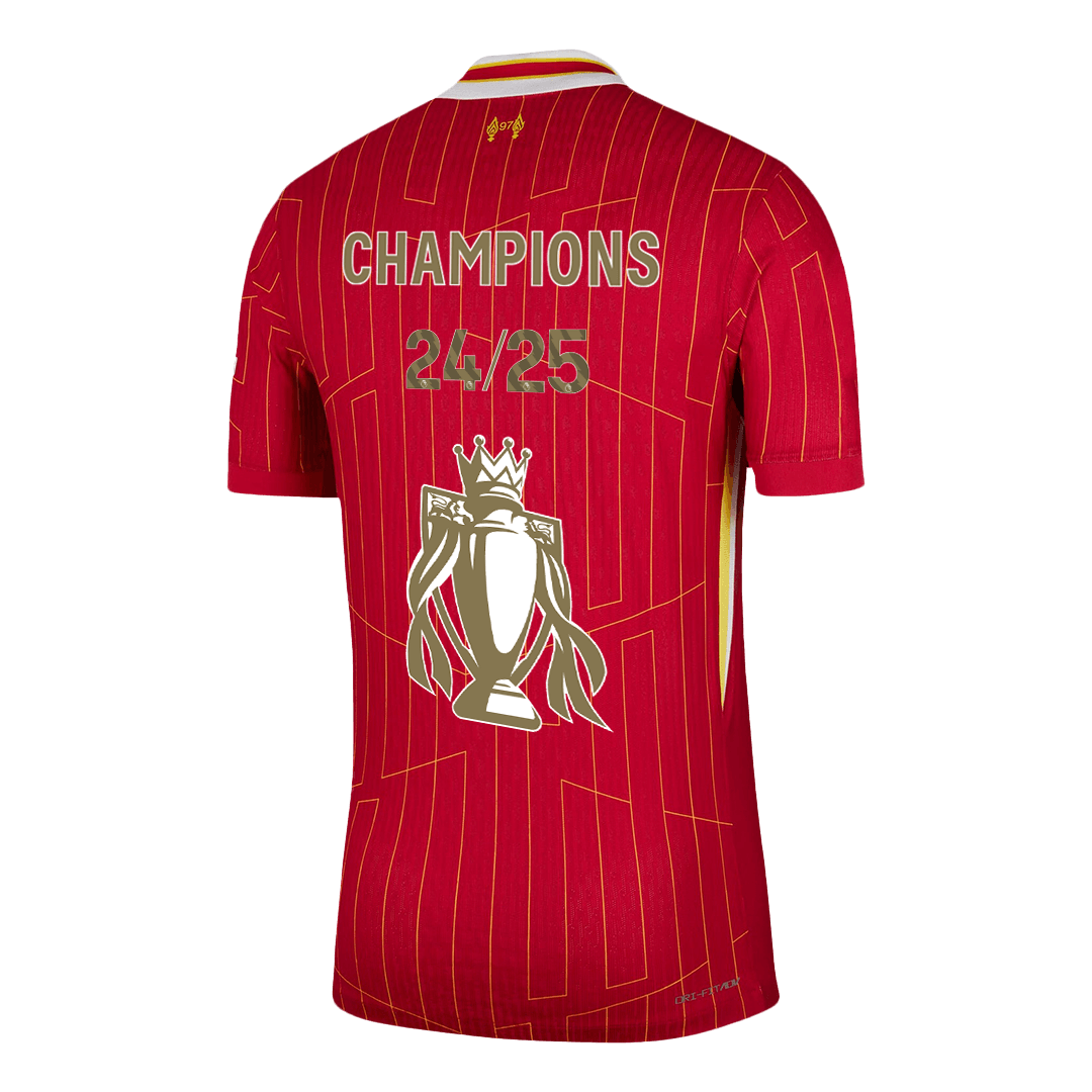 Liverpool Hemma Fotbollströjor 2024/25 röd Autentisk - CHAMPIONS 24/25