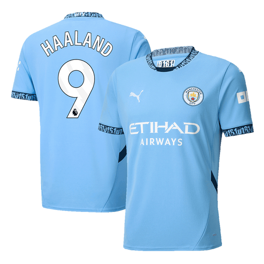 Manchester City Hemma Fotbollströja HAALAND #9 2024/25-1