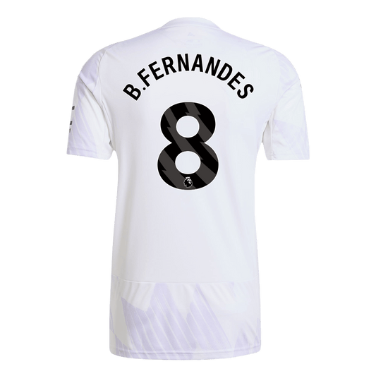 B.FERNANDES #8 Manchester United Tröja 2025/26 Borta