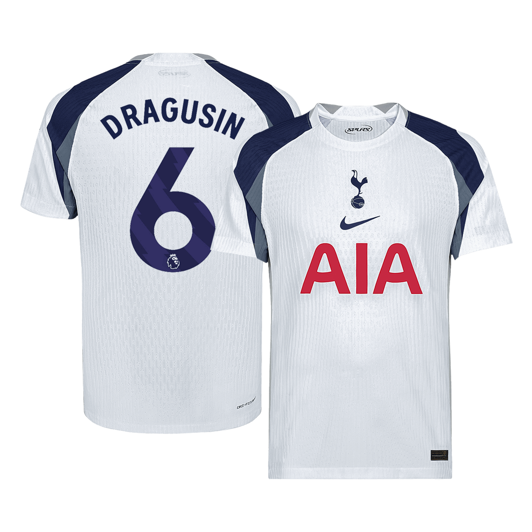 DRAGUSIN #6 Tottenham Hotspur Tröja 2025/26 Hemma Autentisk