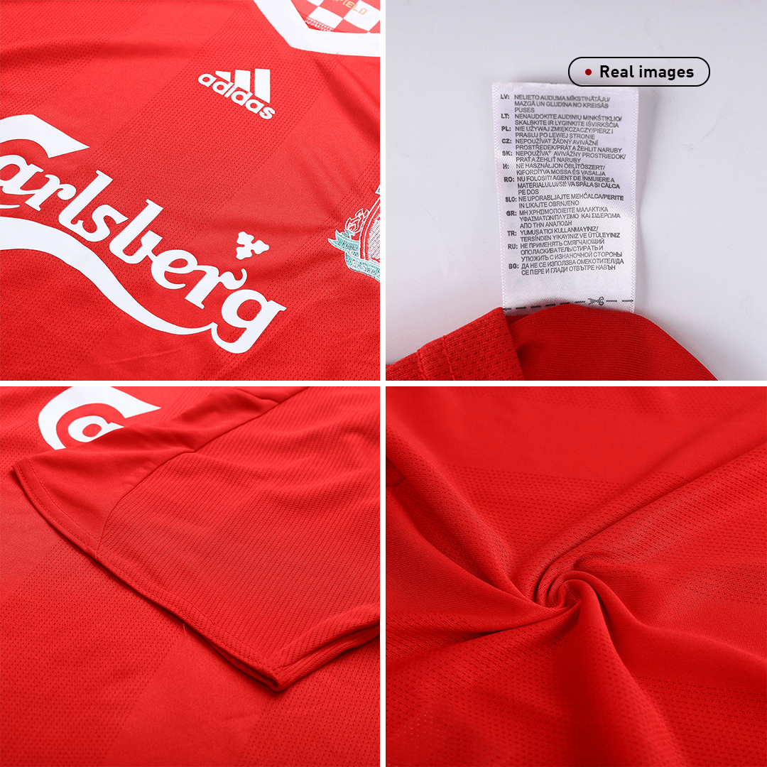 Retro Liverpool Hemma Fotbollströja 2008/09