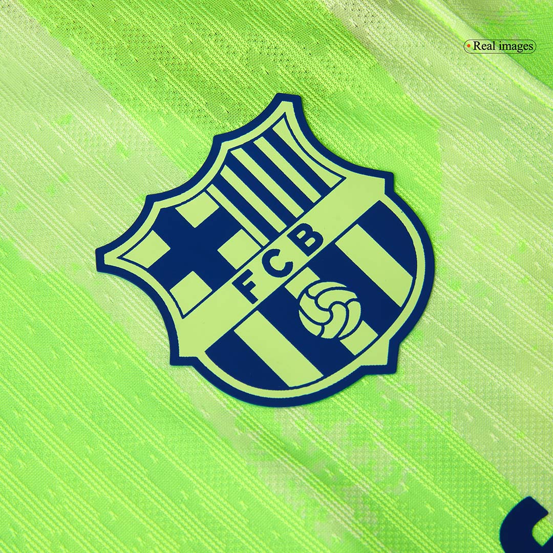 Barcelona Tredjeställ Fotbollströja 2024/25 Autentisk