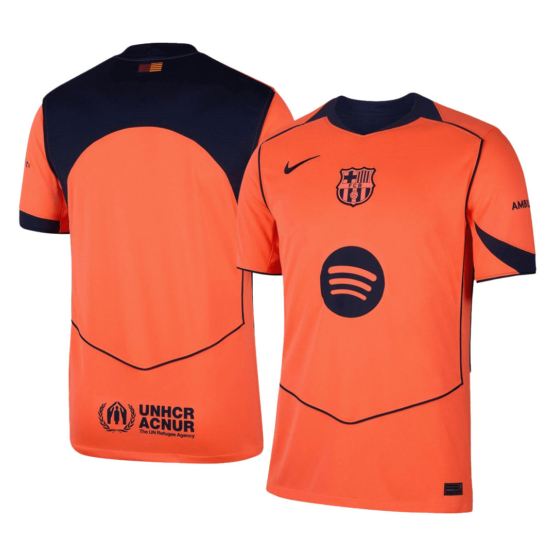Barcelona Tröja 2025/26 Tredje Orange