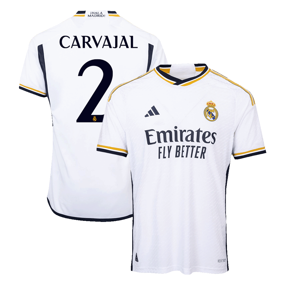 Real Madrid Hemma Fotbollströja CARVAJAL #2 2023/24 Autentisk