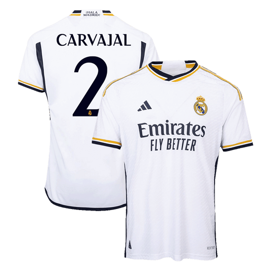 Real Madrid Hemma Fotbollströja CARVAJAL #2 2023/24 Autentisk-1