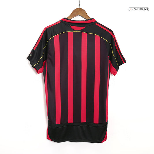 Retro AC Milan Hemma Fotbollströja 2006/07-1