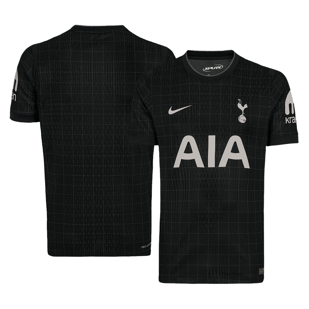 Tottenham Hotspur Tröja 2025/26 Borta Autentisk Svart