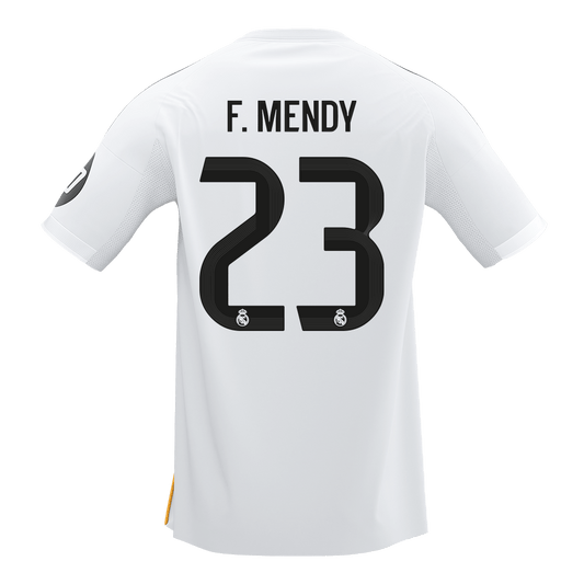 F.MENDY #23 Real Madrid Tröja 2025/26 Hemma Premium Vit