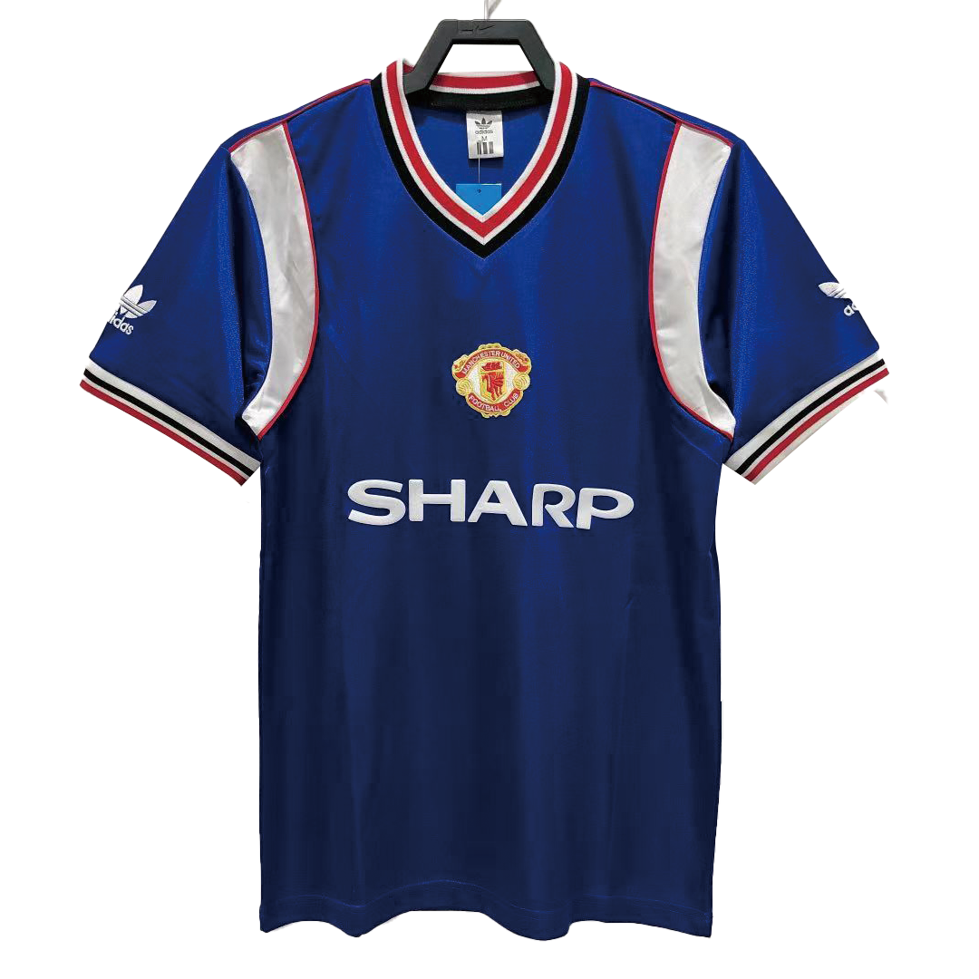 Retro Manchester United Borta Fotbollströja 1985