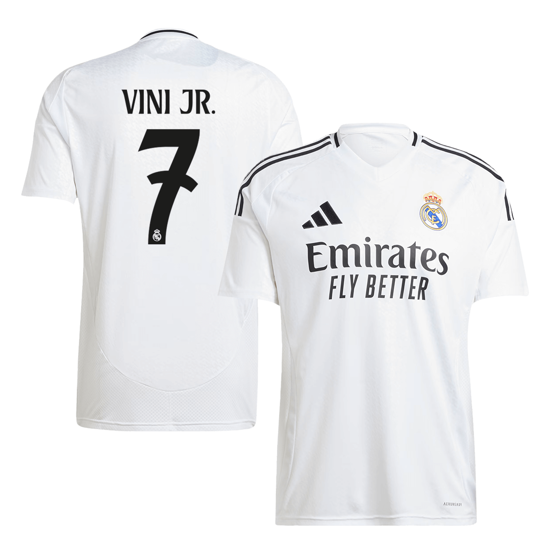 Real Madrid Hemma Fotbollströja VINI JR. #7 2024/25