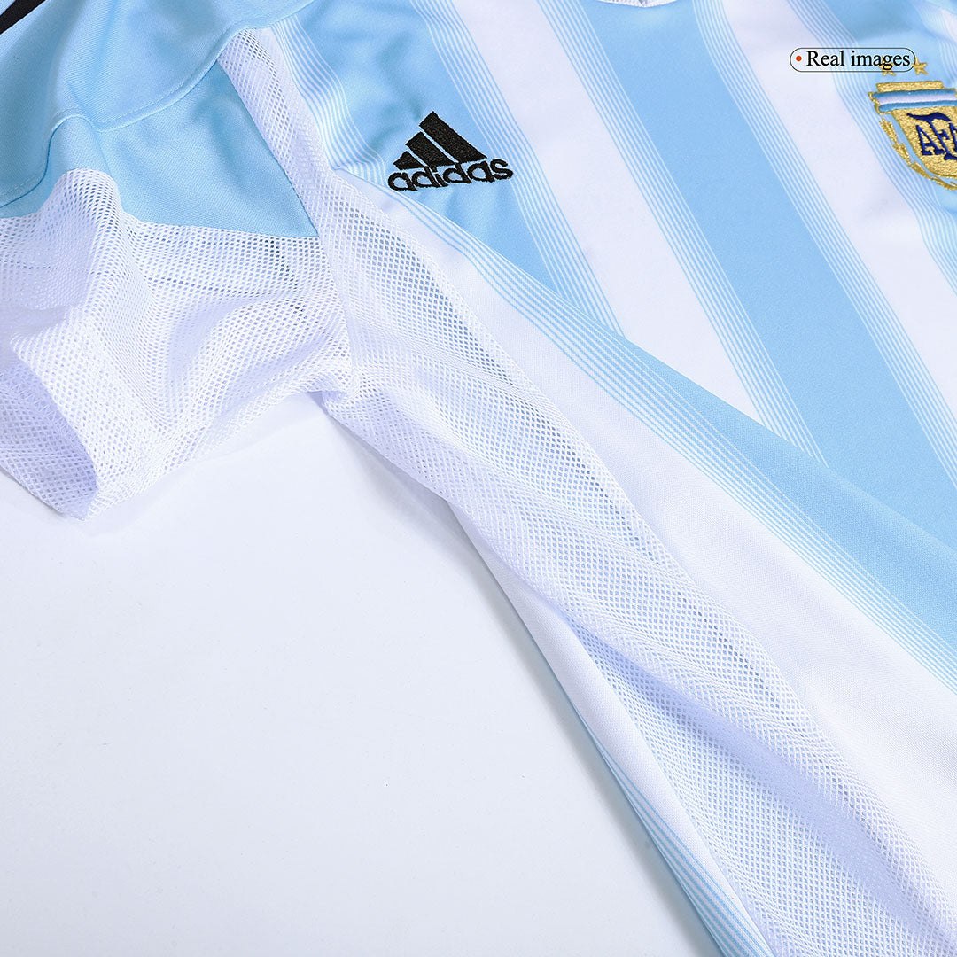 Argentina Hemma Fotbollströjor 2004/05 Retro