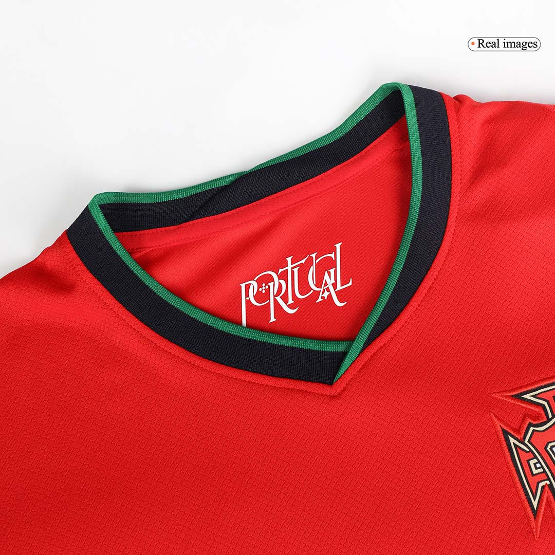 Portugal Hemma Fotbollströjor PEPE #3 Euro 2024
Premium