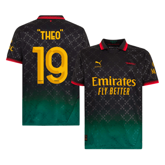 AC Milan Fjärde borta Fotbollströja THEO #19-1