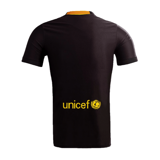 Retro Barcelona Tredjeställ Fotbollströja 2013/14-1