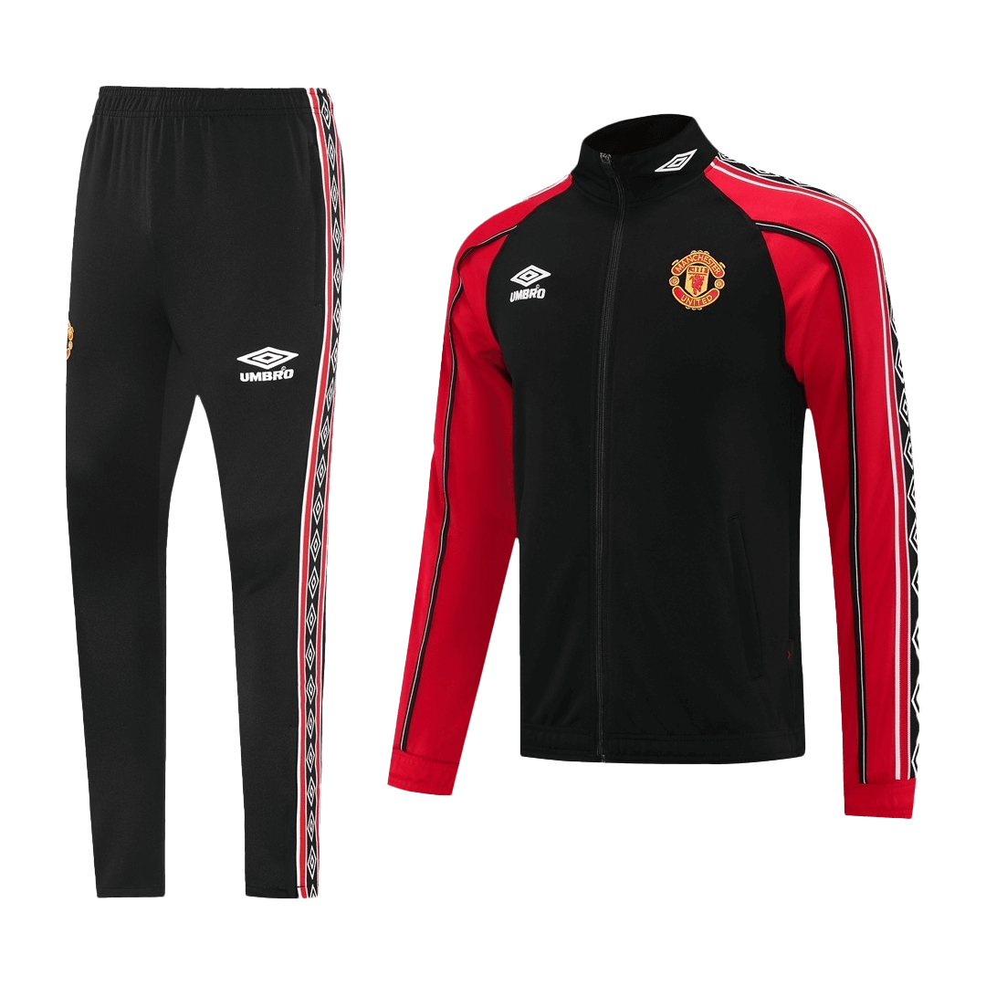 Manchester United Träningsset (Jacka+Byxor) 2025/26 Röd & Svart