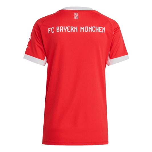 Bayern Munich Tröja 2025/26 Hemma Röd Dam-1
