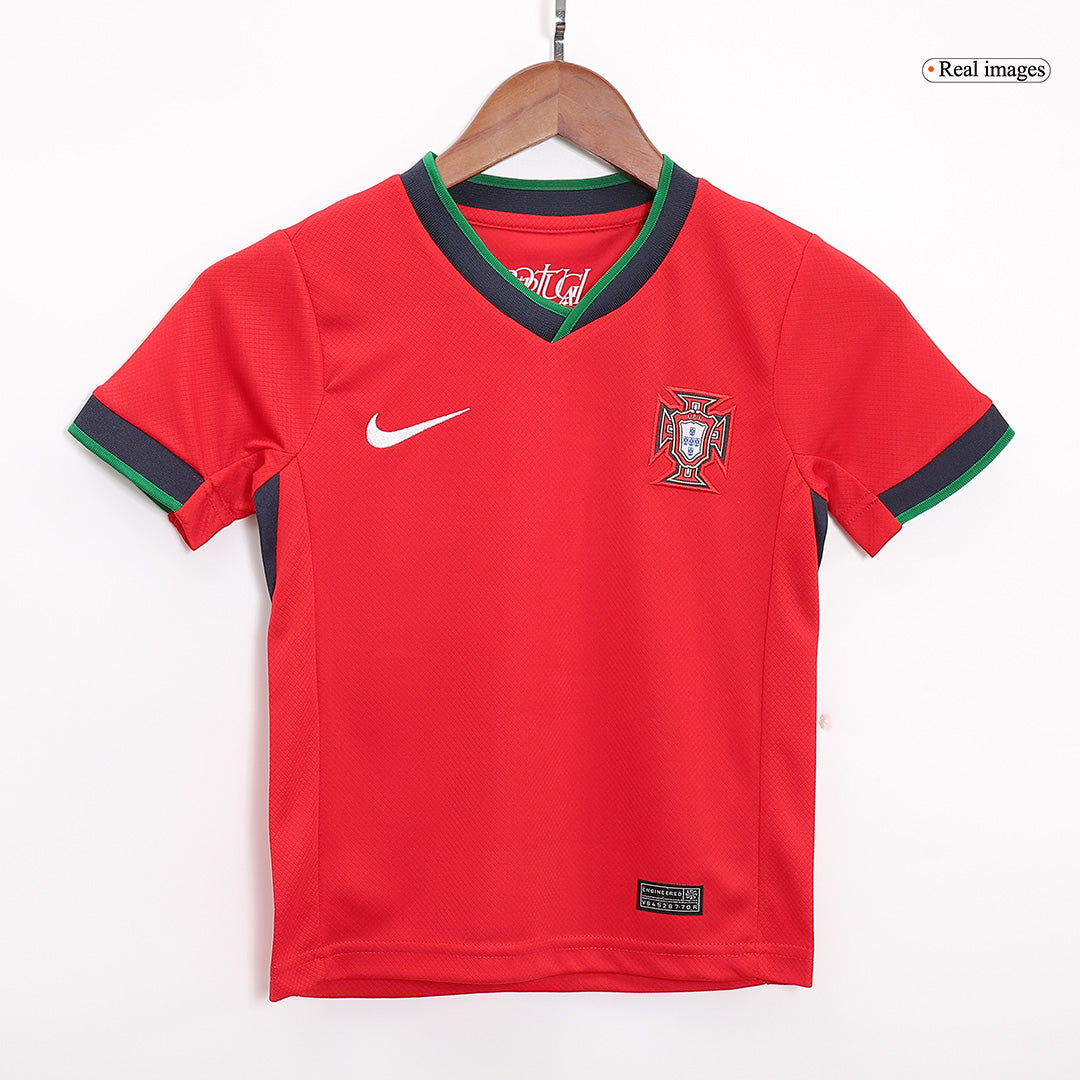 Portugal Hemma Fotbollströja Euro 2024
Fotbollssats Barn