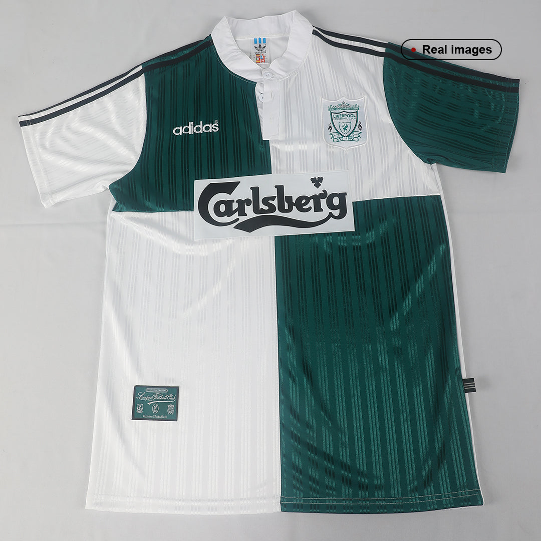 Retro Liverpool Borta Fotbollströja 1995/96