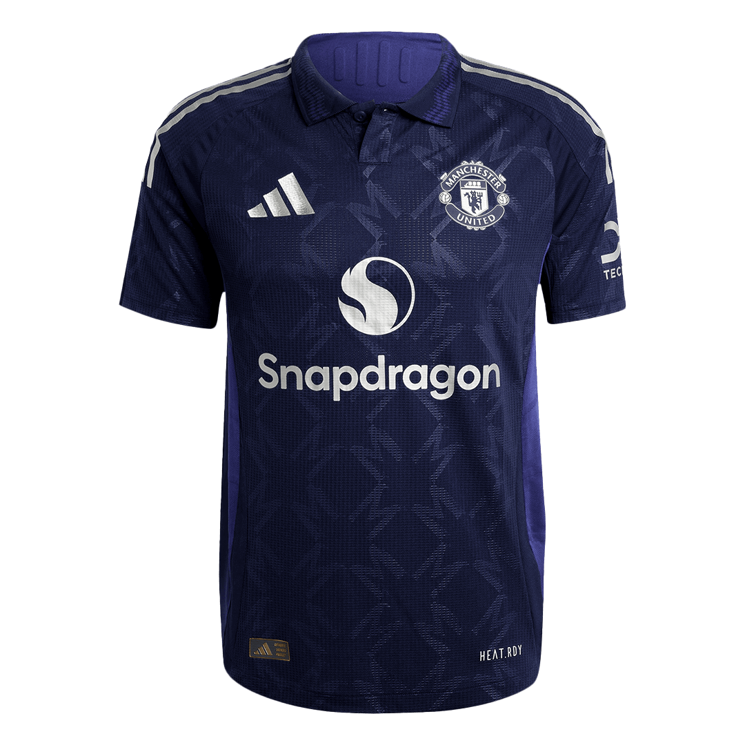 Manchester United Borta Fotbollströja 2024/25 Autentisk